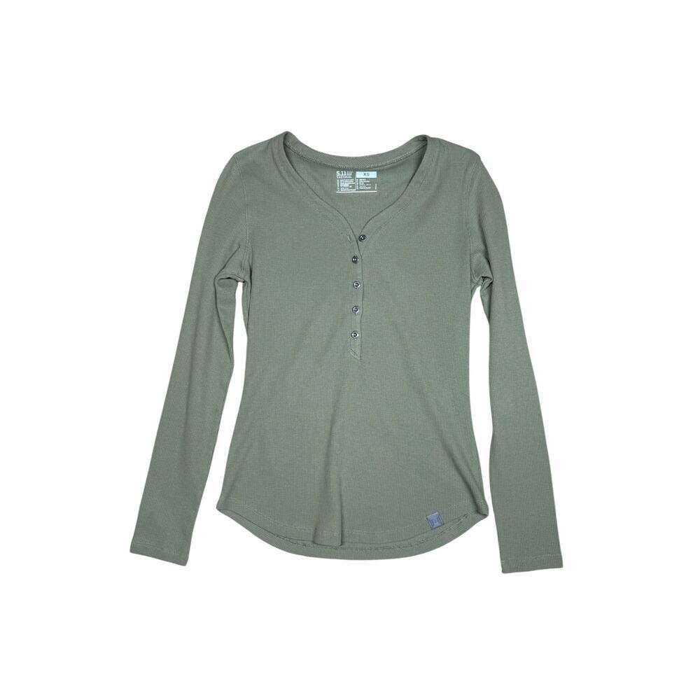 5.11 Tactical 3 piece Top Bundle Waffle Knit Performance Cream Green Size XS - Picture 2 of 8